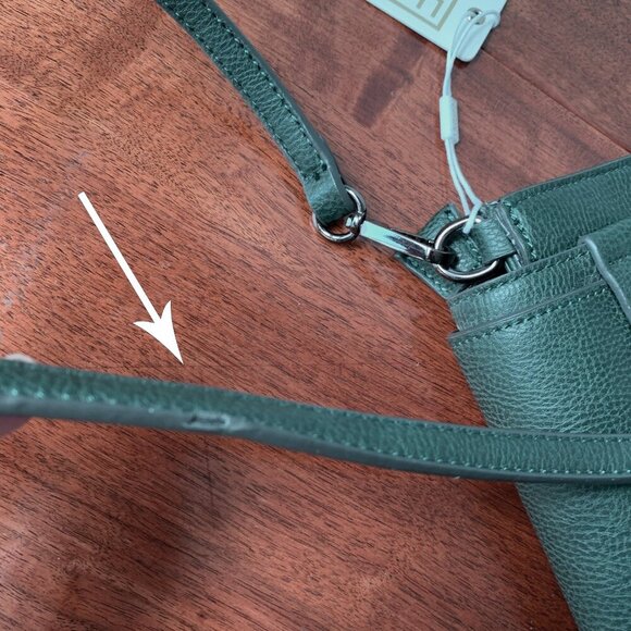 Urban Expressions Fringe Crossbody Bag – Forest Green - Picture 9 of 9